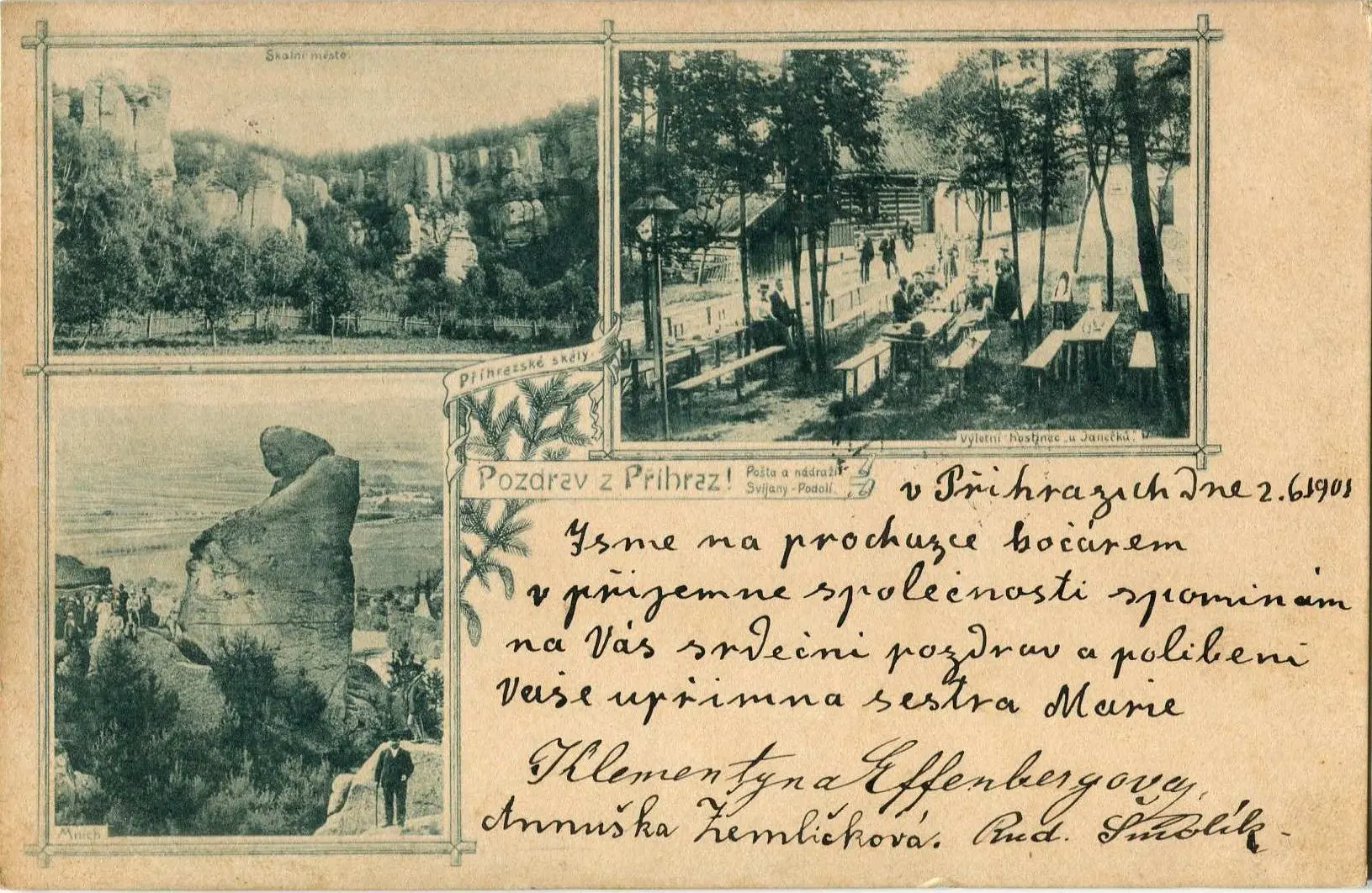 Pohlednice z Příhraz